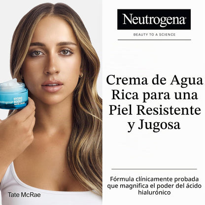 Neutrogena Hydro Boost - Crema hidratante facial + limpiador de pru...