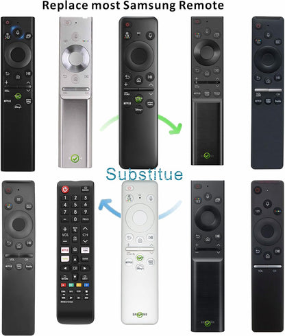 Remoto Solarcell de repuesto para Samsung Smart TV Remote w\/AI You...