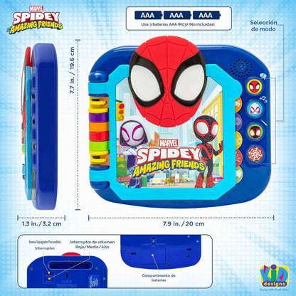 Spidey and His Amazing Friends - Libro para niños, juguetes de apre...