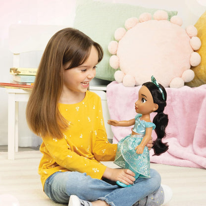 Disney Princess My Friend - Muñeca Jasmine de 14 pulgadas de alto,...