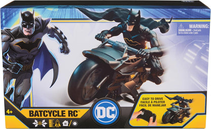DC Comics, Batciclo de control remoto Batman Stealth con figura de...