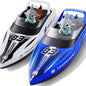 BEZGAR 2 paquetes de 10 pulgadas 15 KPH Fast RC Shark Barcos para n...