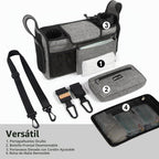 TOPDesign Organizador universal para cochecito de bebé, carrito de...