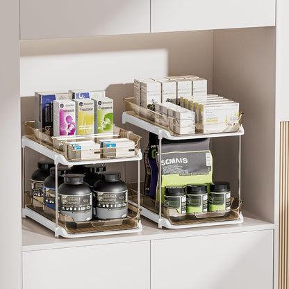 Delamu Organizadores y Almacenamiento Multiusos para Baño Debajo de...