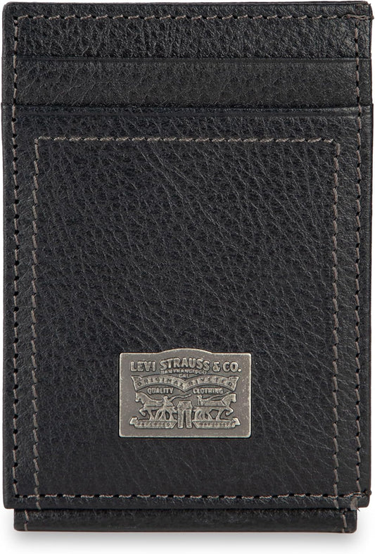 Levi's Cartera compacta para hombre con ranuras para tarjetas y...