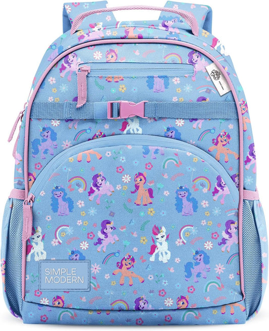 Simple Modern My Little Pony - Mochila infantil para escuela, niñas...