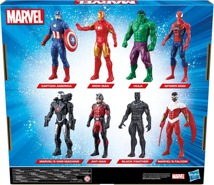 Marvel Avengers Ultimate Protectors Pack, 6 pulgadas a escala, 8 fi...