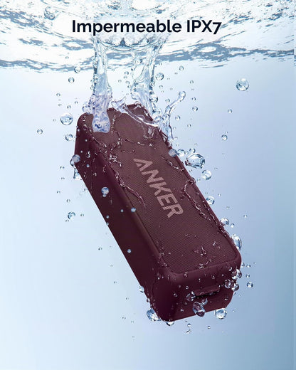Anker Soundcore 2 Altavoz Bluetooth portátil, 24 horas de reproducc...