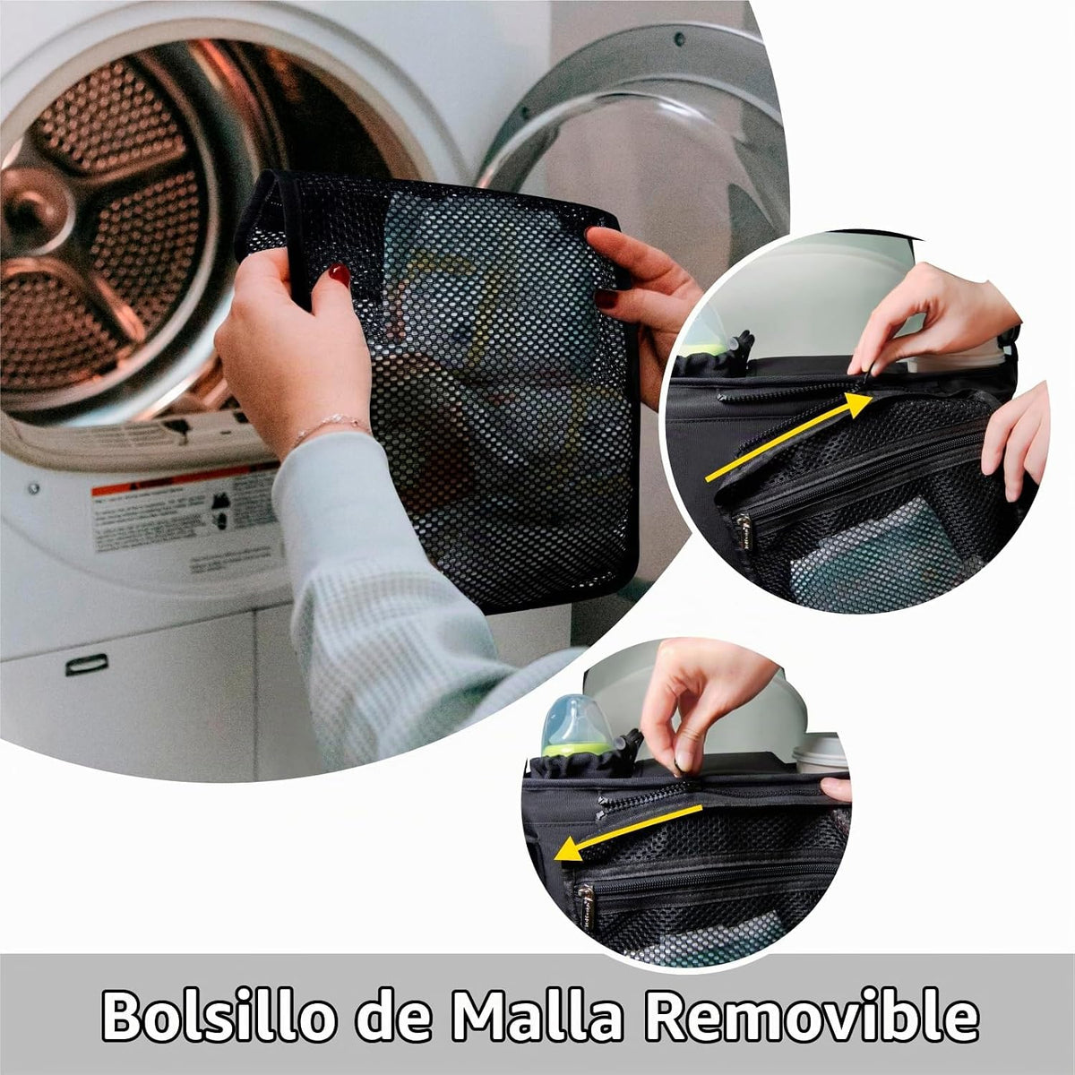 TOPDesign Organizador universal para cochecito de bebé, carrito de...