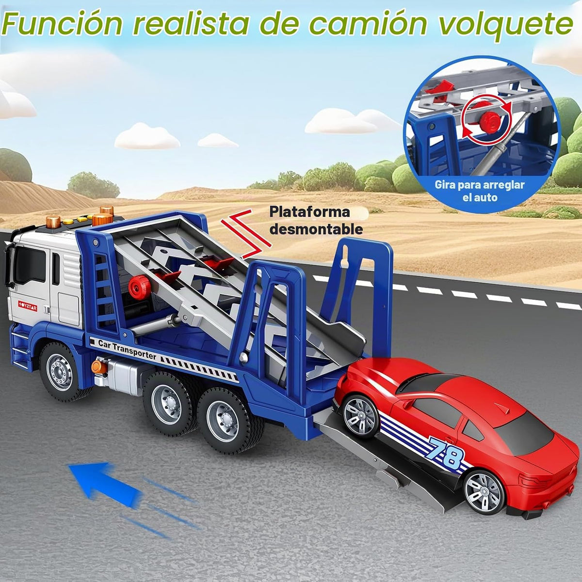 Bstoyder Juguetes para niños de 3, 4, 5, 6, 7, 8 años, transportado...