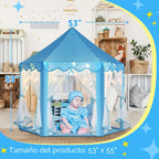 Monobeach Princess Castle Playhouse para niñas, tienda de campaña g...