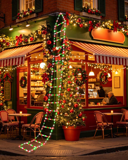 Toodour Luces LED de Navidad \u2013 Luces decorativas de Navidad de...