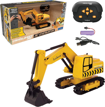 LEXiBOOK, Excavadora RC Crosslander, RCP30 | Pala automática, alfom...