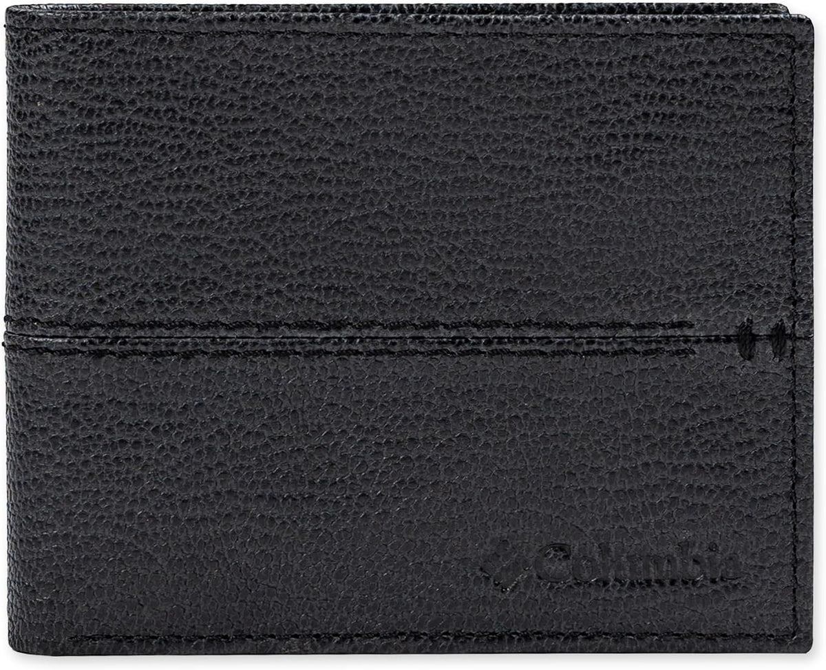 Columbia Billetera plegable delgada RFID para hombre con ventana de...