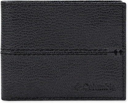 Columbia Billetera plegable delgada RFID para hombre con ventana de...