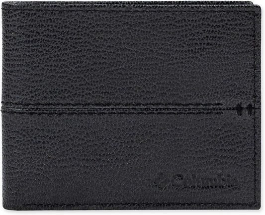 Columbia Billetera plegable delgada RFID para hombre con ventana de...