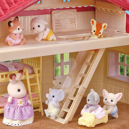 Calico Critters - Red Roof Home - Casa de campo - Edición de set de...