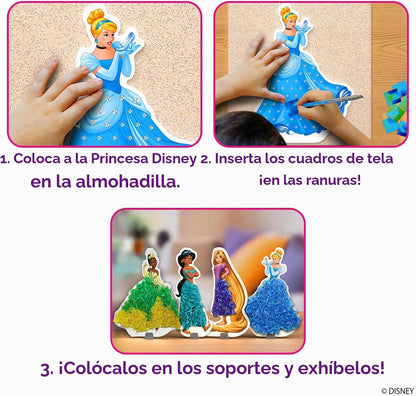 Skillmatics Poke-in Art - Princesas Disney, kit de manualidades de...