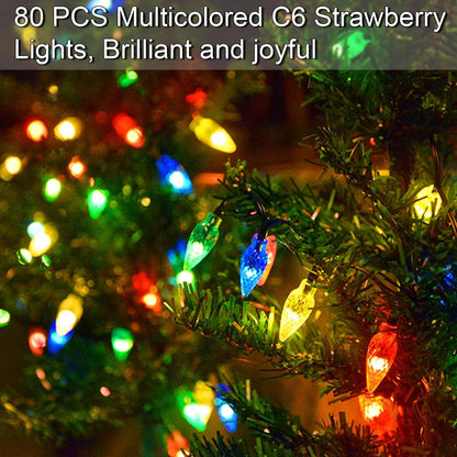 Homeleo Juego de 4 árboles de Navidad solares con 80 luces LED mult...