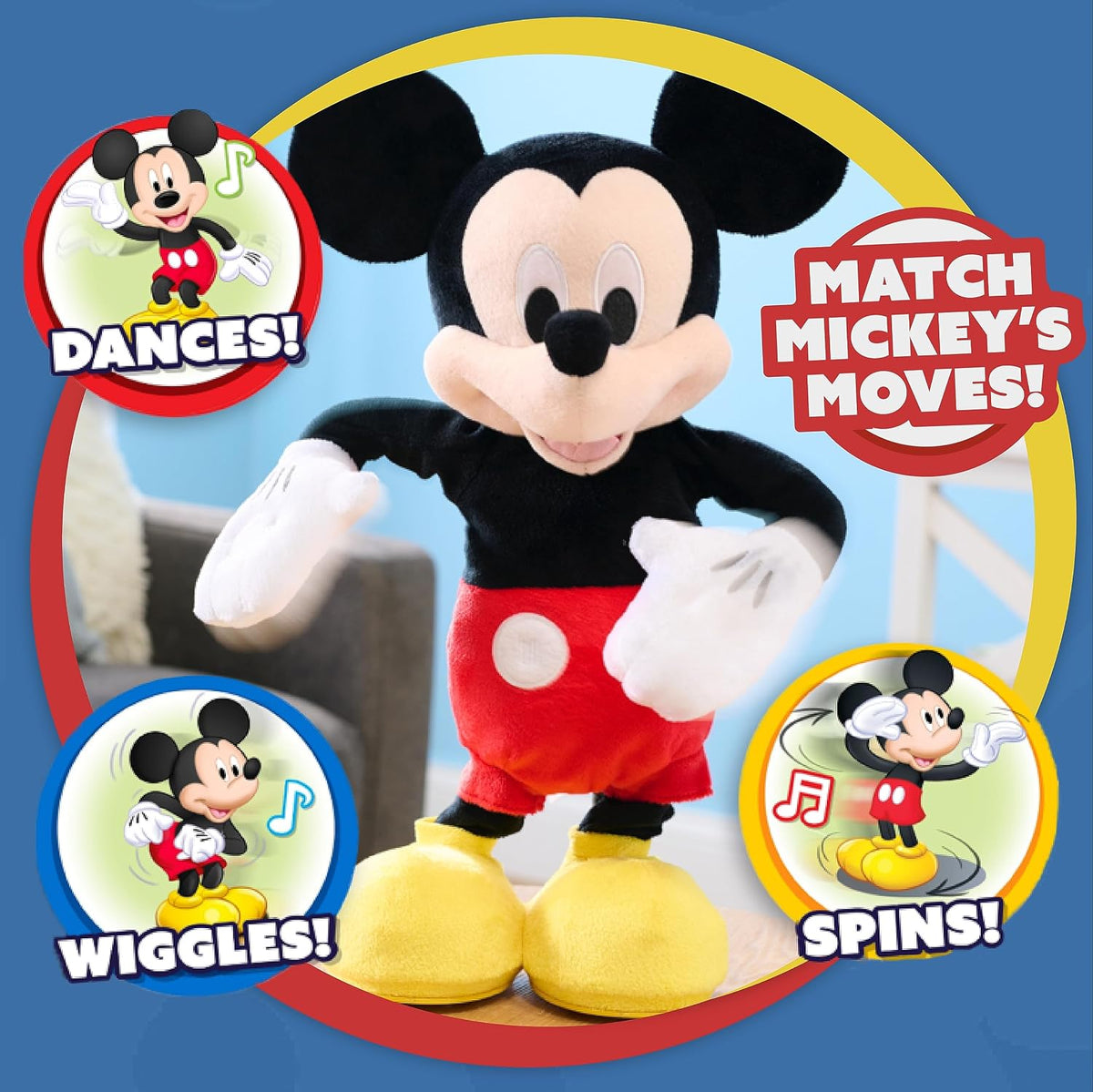 Disney Junior Mickey Mouse Hot Diggity Dance - Animal de peluche |...