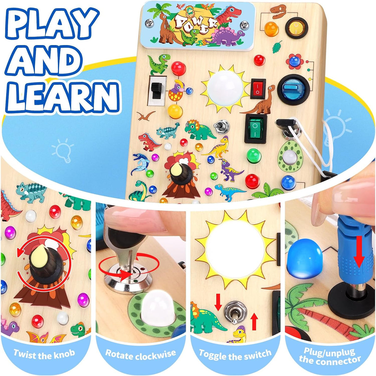 Grarain - Tabla de actividades para niños pequeños \u2013 Juguete e...