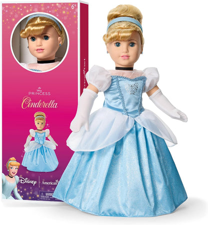 American Girl, Disney, princesa Cenicienta, muñeca de 18 pulgadas,...