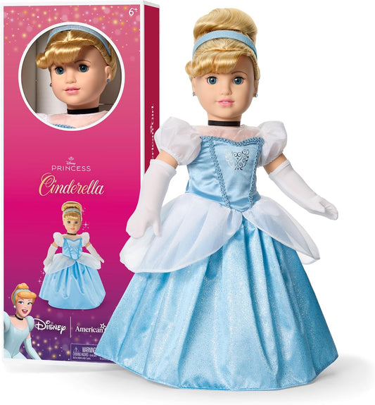 American Girl, Disney, princesa Cenicienta, muñeca de 18 pulgadas,...