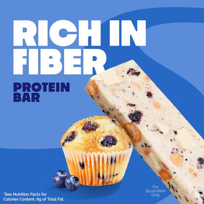 Quest Nutrition - Barras de proteína de muffin de arándanos, 0.71 o...