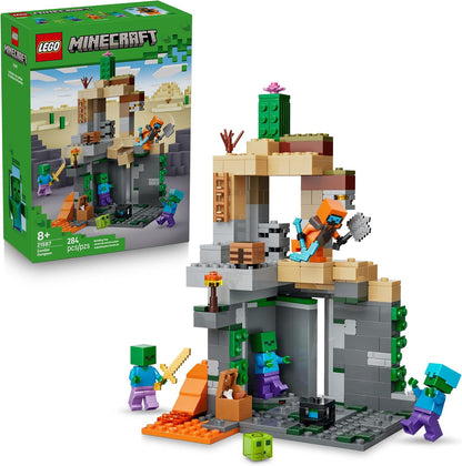 LEGO Minecraft Zombie Dungeon 21587 | Juguetes de construcción para...