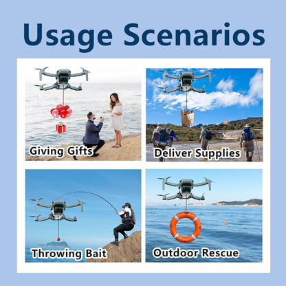 HENWAFX Dispositivo universal de liberación de UAV, sistema de carg...