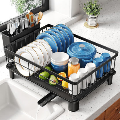 SNTD Escurridor de Platos - Escurridor de Platos Pequeño para Encim...