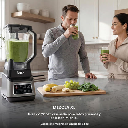 Licuadora Ninja Professional Plus, Auto-iQ, 1400 W, jarra de 72 oz,...