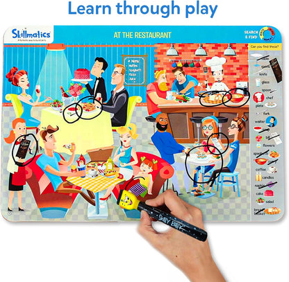 Skillmatics Buscar y encontrar - Actividad de aprendizaje preescola...