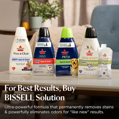BISSELL Little Green - Limpiador portátil multiusos para alfombras,...