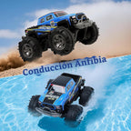 QXHOL - Camión monstruo impermeable RC con gesto, vehículo de contr...