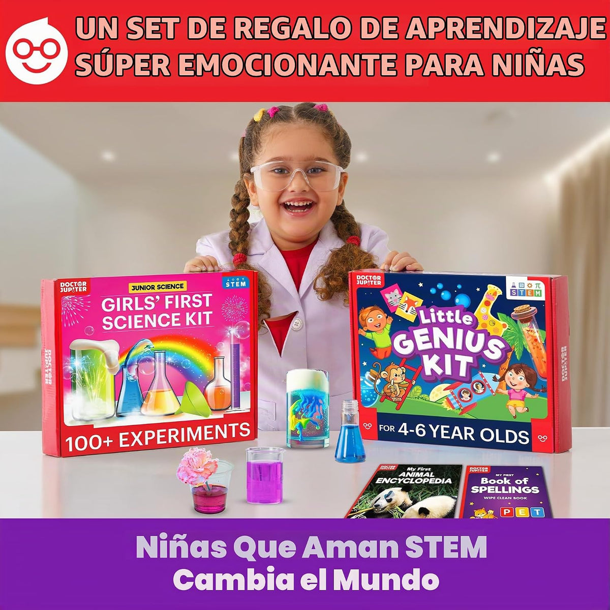 Doctor Jupiter Set de Regalo Definitivo para Niñas | Set de Primer...
