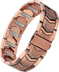 Pulsera de cobre para hombre Feraco, 3 veces más fuerte, pulseras m...