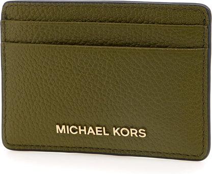 Michael Kors Tarjetero para mujer, bolso de mano, pistacho, talla ú...
