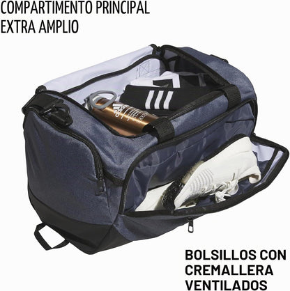 adidas Defender - Maleta deportiva, sarga Onix gris\/negro, OSFA |...