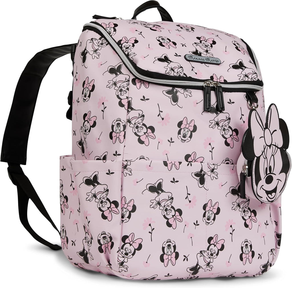Disney Mochila para pañales con cambiador Minnie Mouse \u2013 Bolsa...