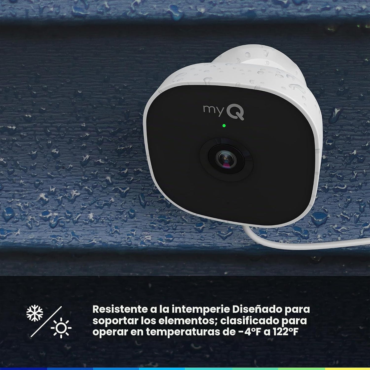 Chamberlain myQ Cámara inteligente con cable para exteriores