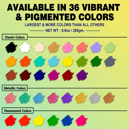 CCbeauty Pintura facial de 36 colores a base de aceite, kit de pale...