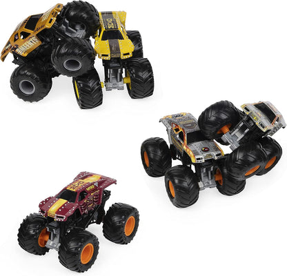 Monster Jam, Edición Retro Oficial Max-D Paquete de 5 Camiones Mons...
