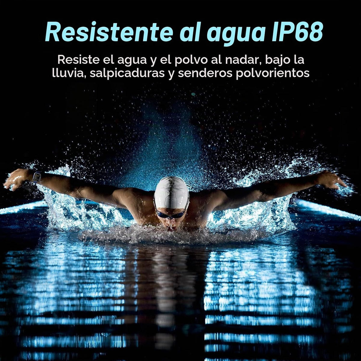 Fitpolo Relojes inteligentes para hombres\/mujeres, 1.8'' c...