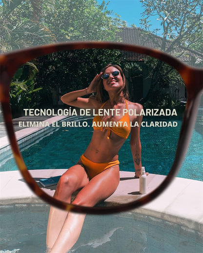 FIMILU 2 paquetes de gafas de sol para mujer, lentes polarizadas co...