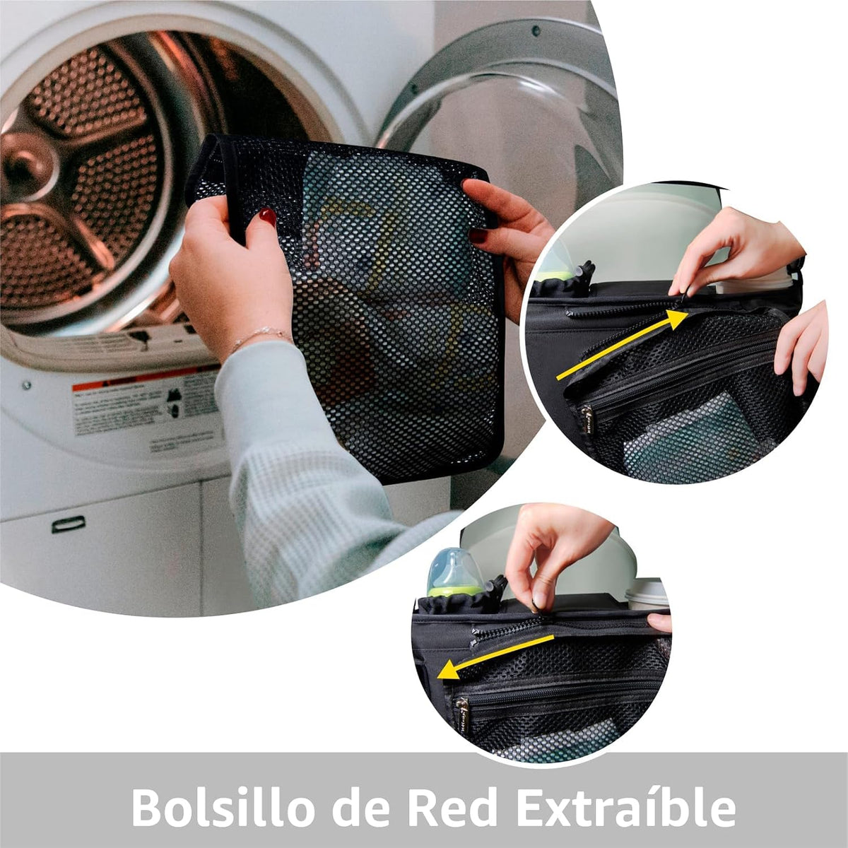 TOPDesign Organizador universal para cochecito de bebé, carrito de...