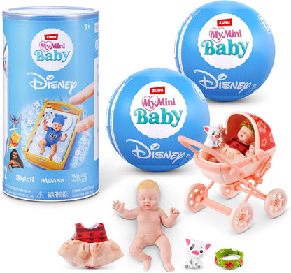 My Mini Baby Disney Paquete de 2 por ZURU \u2013 Muñeca de bebé col...