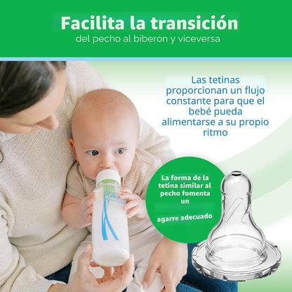Dr. Brown's Anti-Colic Options+ - Biberón de vidrio estrecho |...
