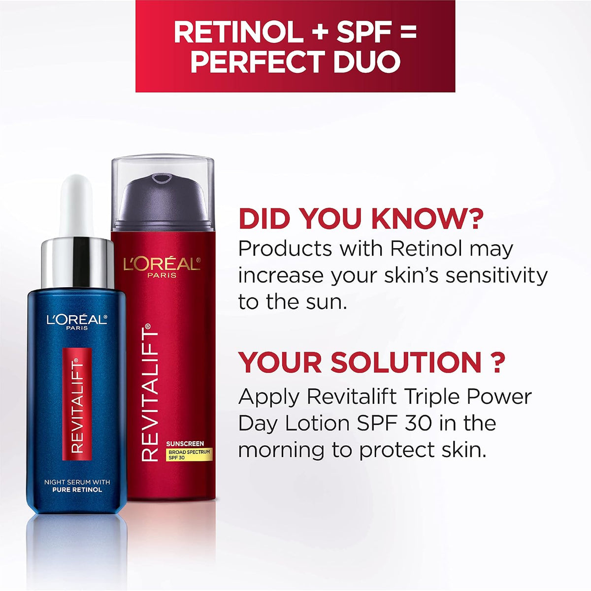 L'Oreal Paris Revitalift Triple Power Anti-Envejecimiento Amplio Es...