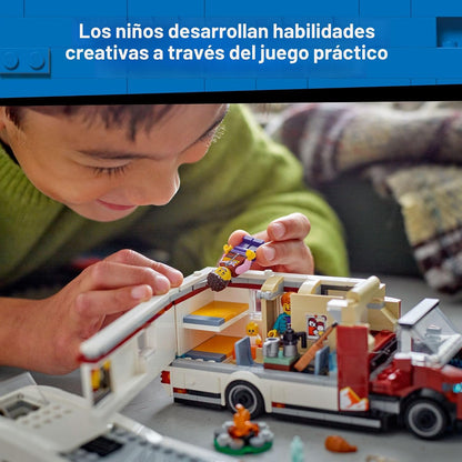 LEGO City Holiday Adventure Camper Van Juego de juguetes de constru...